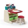 Voir la diapositive 1 : Step2 Bureau 2 en 1 pour enfants