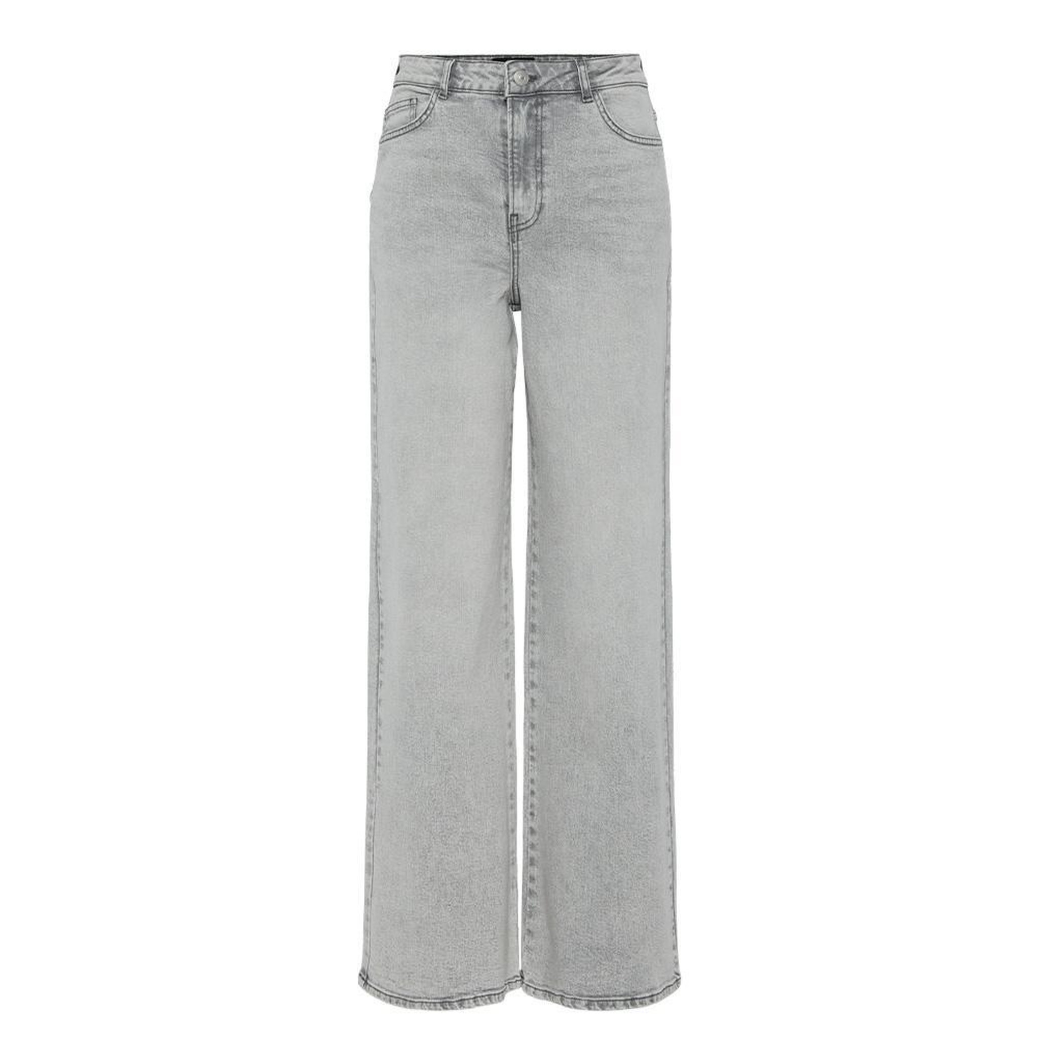 Pieces Jean Loose Gris Femme Pieces Elmae. Coloris disponibles : Gris