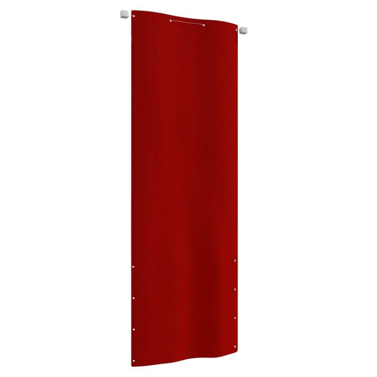 VIDAXL Ecran de balcon Rouge 80x240 cm Tissu Oxford