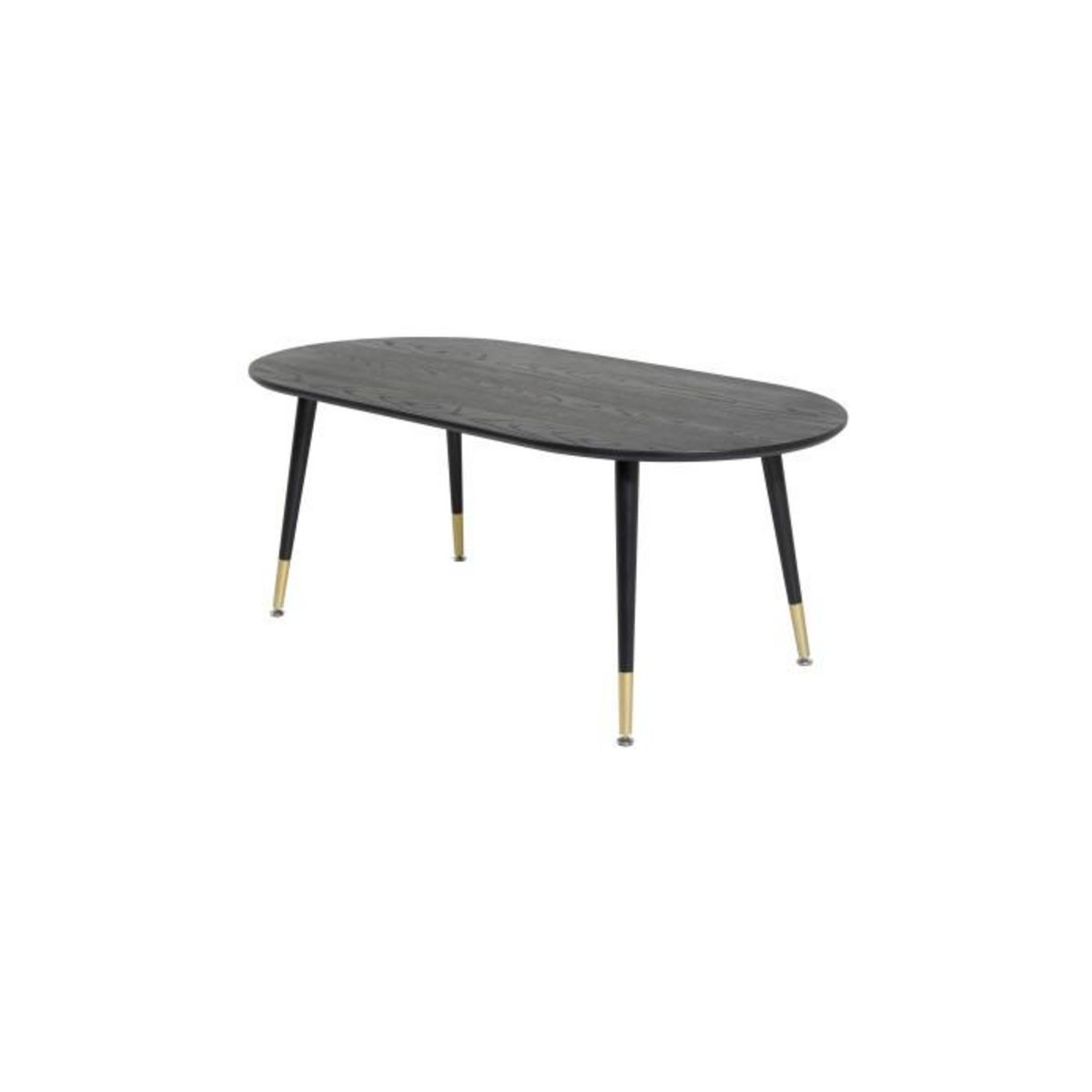 Paris Prix Table Basse Ovale  Dipp  120cm Noir
