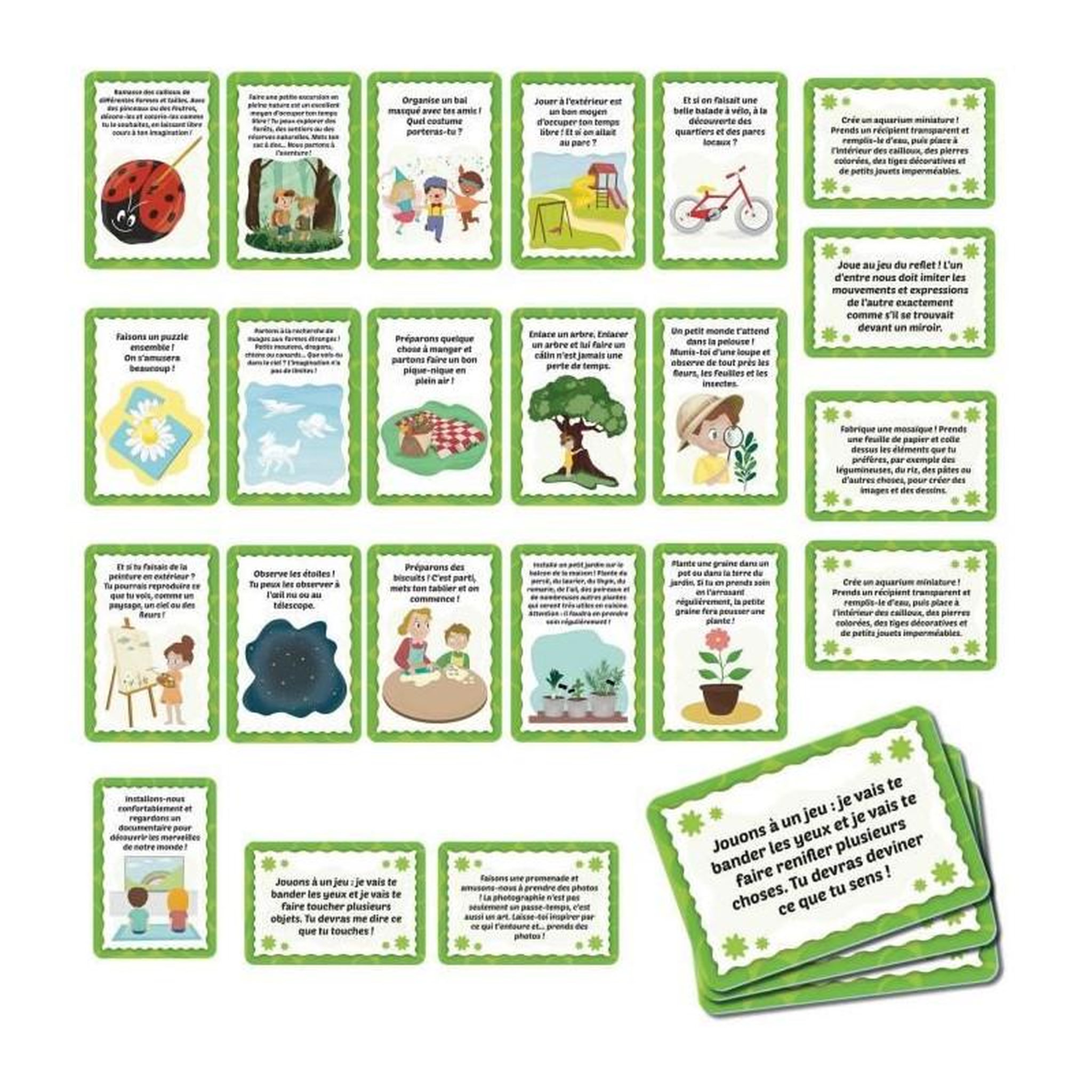 Voir la diapositive 2 : LISCIANI GIOCHI Jeu de cartes que faire en temps libre - Jeu Éducatif - LIFE SKILLS - Cartes illustrées