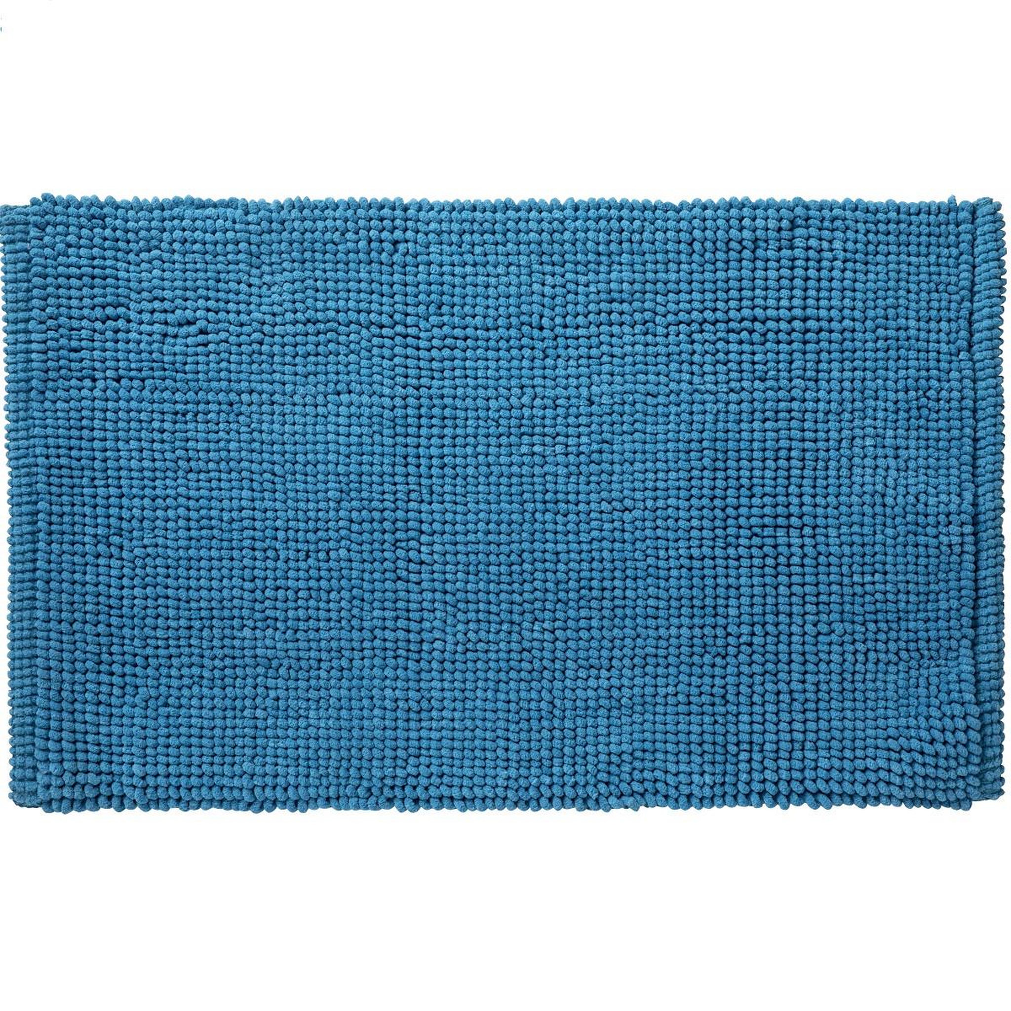 Voir la diapositive 1 : GUY LEVASSEUR Tapis de bain en polycoton uni 50x80cm