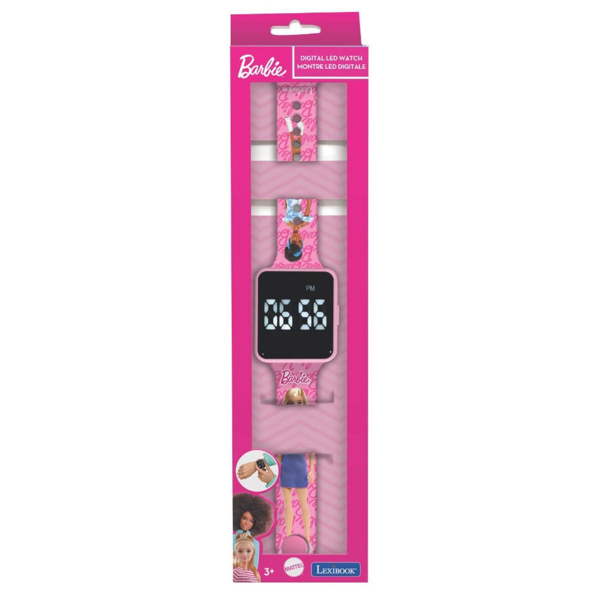 Lexibook Montre digitale LED Barbie