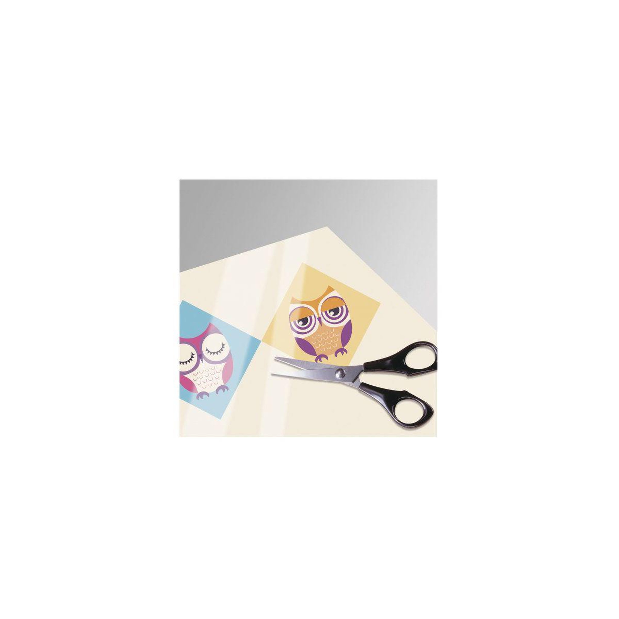 Voir la diapositive 3 : AVERY Papier créatif 6 stikers transparents a4