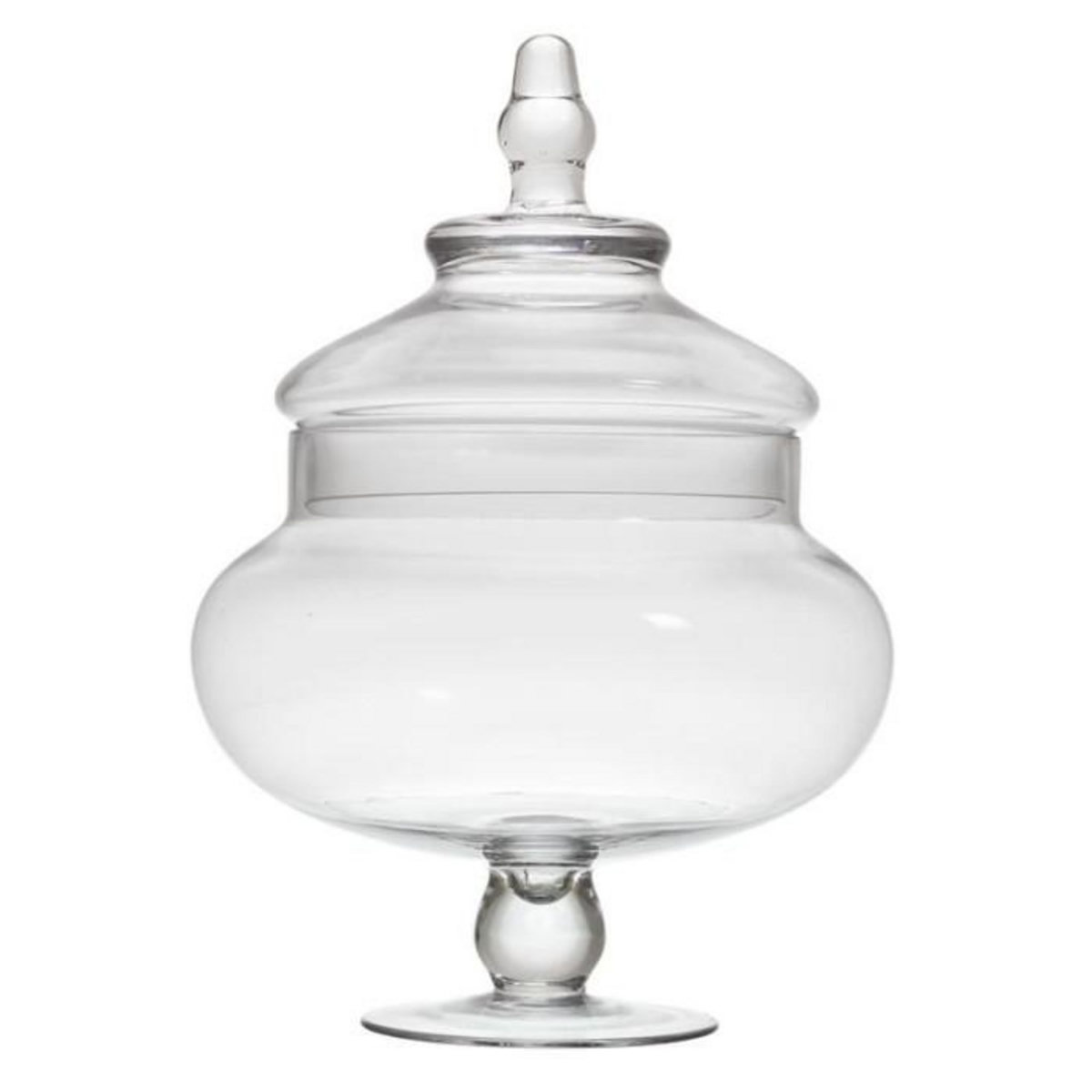 Paris Prix Bonbonnière sur Pied  Sucrerie  29cm Transparent