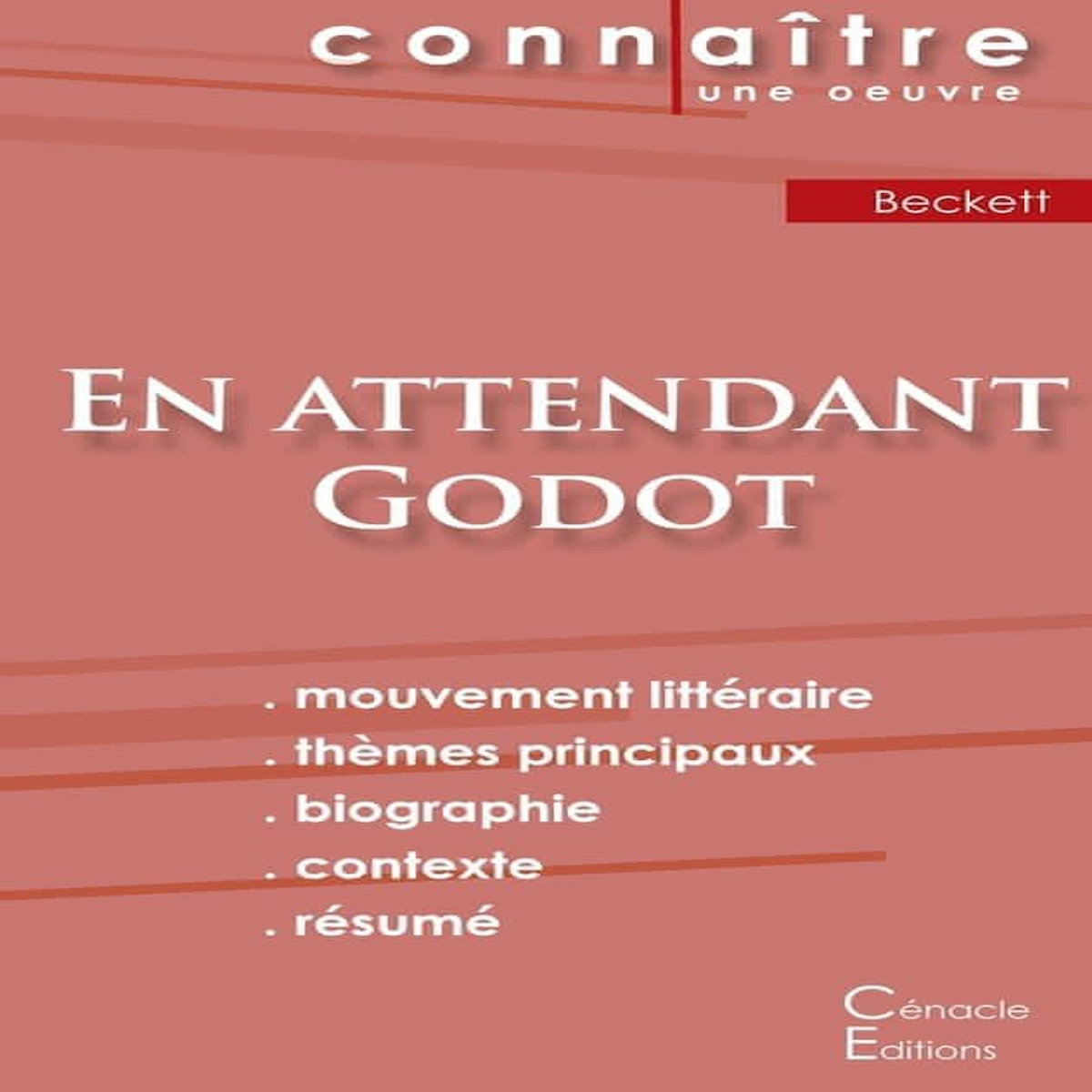EN ATTENDANT GODOT. FICHE DE LECTURE, Beckett Samuel