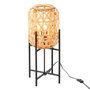 Voir la diapositive 2 : Paris Prix Lampe à Poser en Bambou  Dinaya  53cm Naturel
