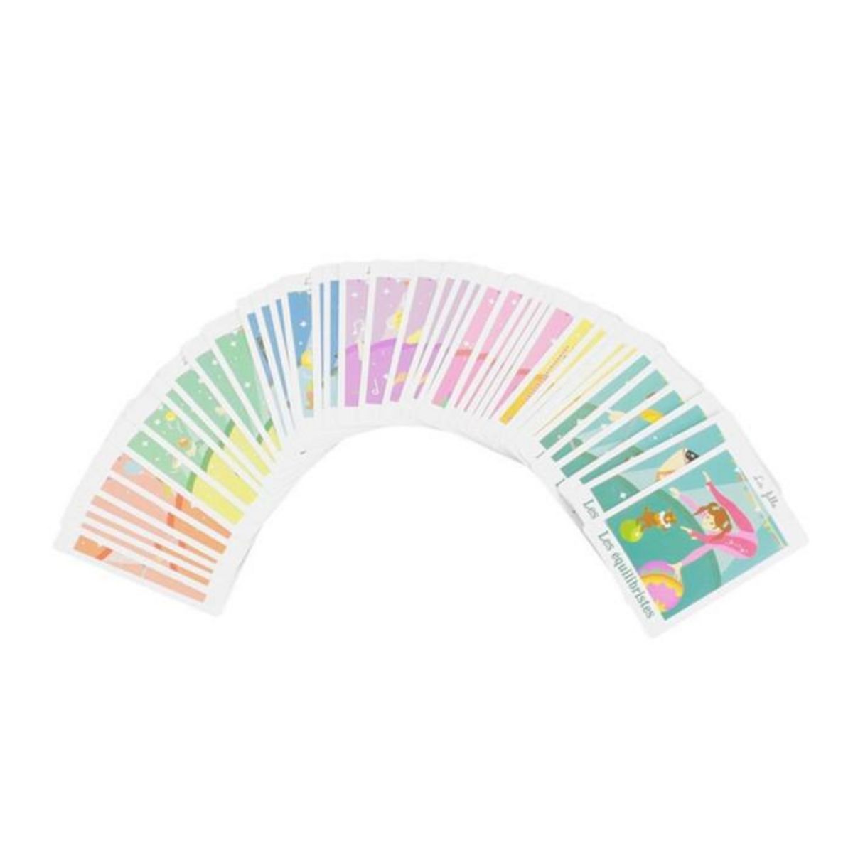 Paris Prix Jeu de 7 Familles  Cirque  8cm Multicolore