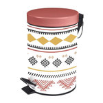 Paris Prix Poubelle à Pédale Imprimée  Esteban  3L Terracotta