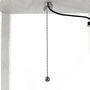 Voir la diapositive 4 : HOMCOM Lampadaire étagère lampe étagère 26L x 26l x 160H cm 3 étagères 4 niveaux MDF blanc
