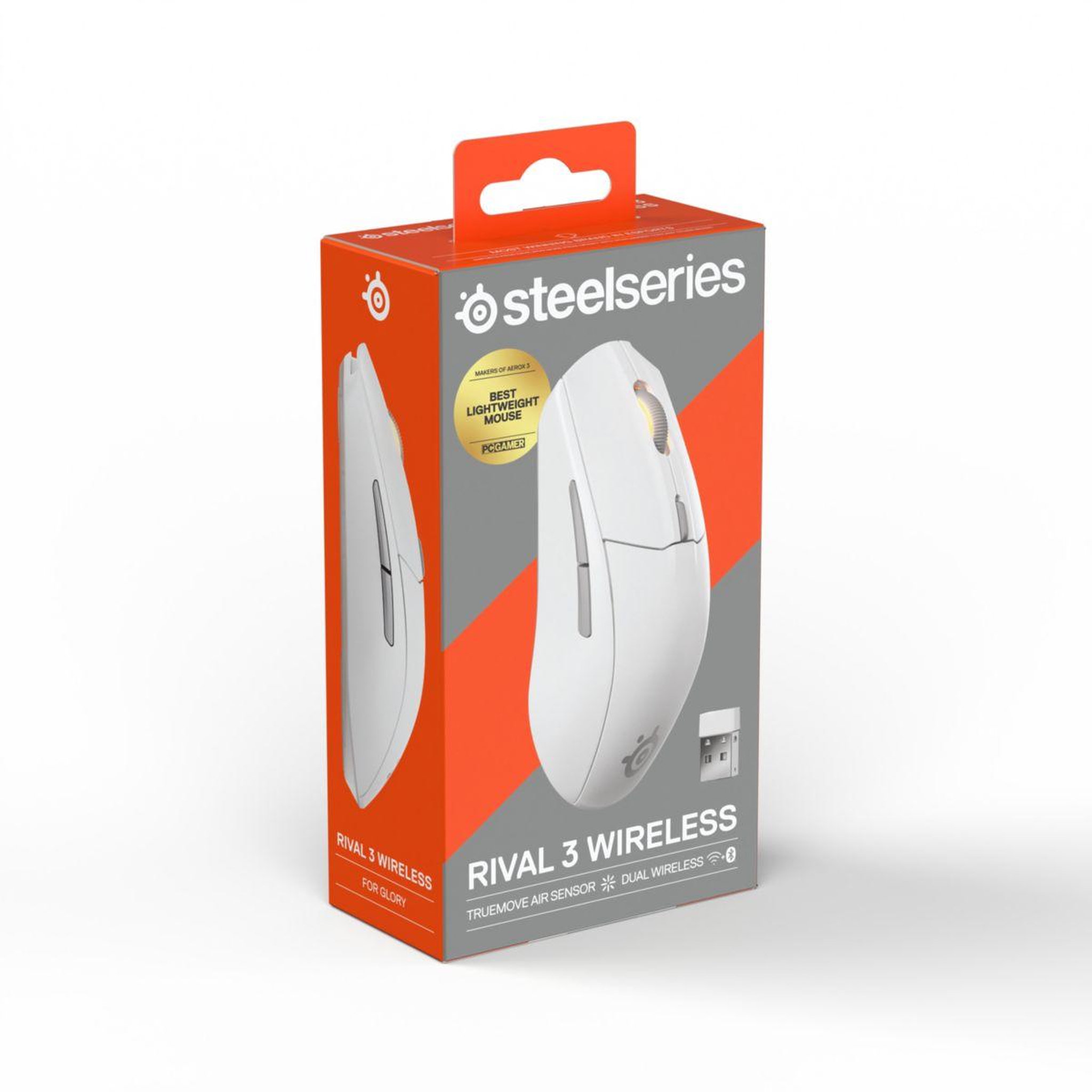Voir la diapositive 2 : STEEL SERIES Souris gamer sans fil rival 3 wl gen 2 blanc