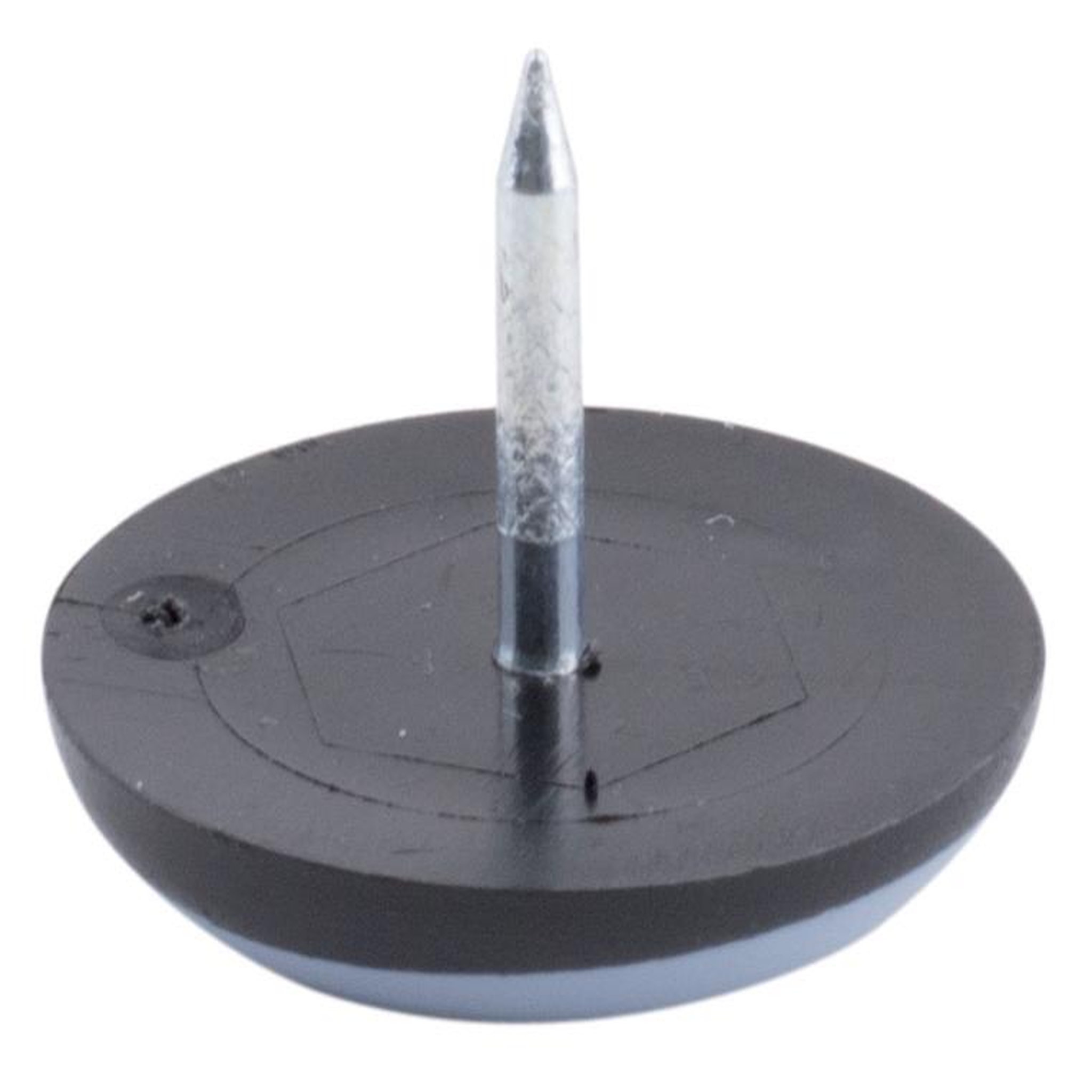 CENTRALE BRICO Patin glisseur pour pied de meuble avec téflon o 25mm gris