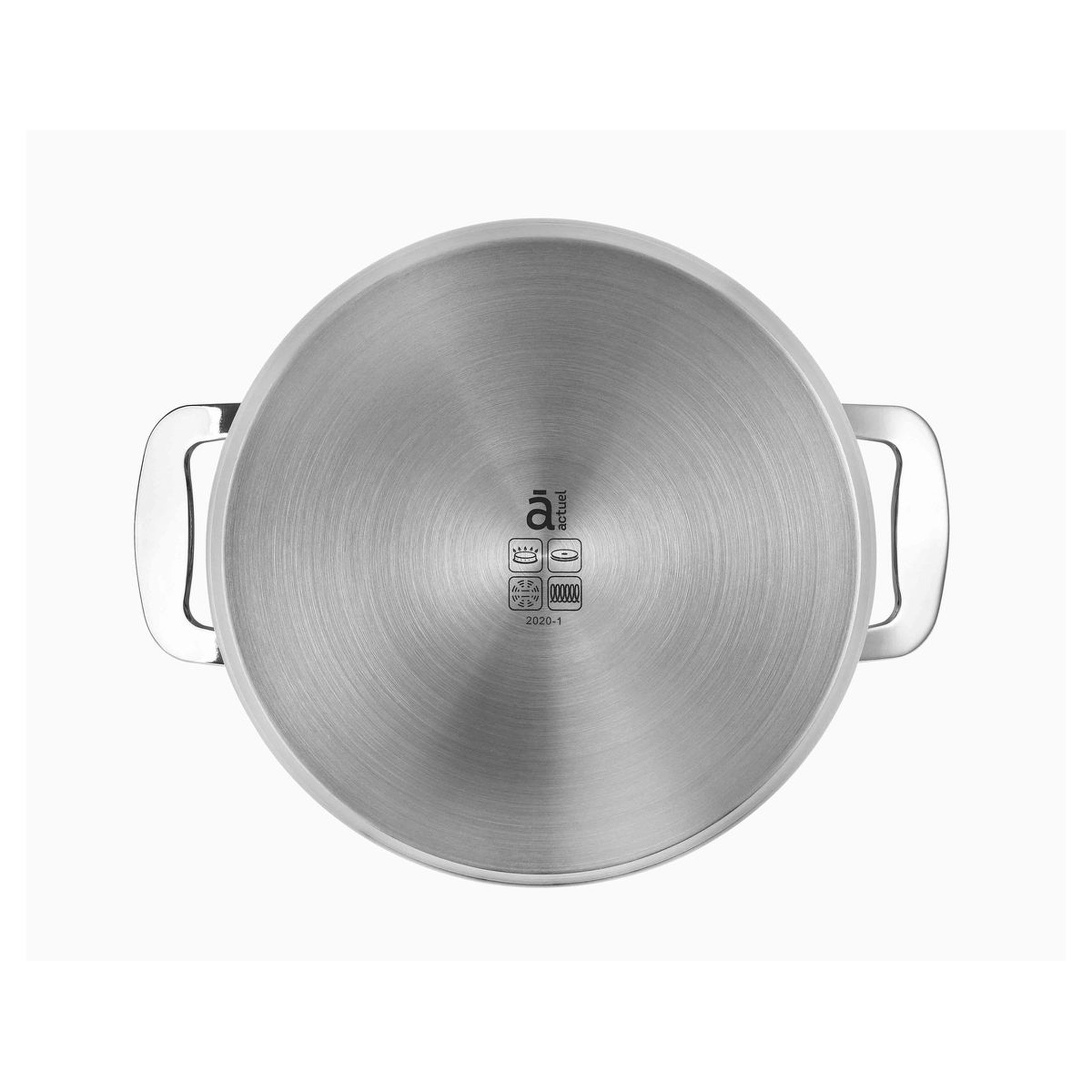 Voir la diapositive 2 : ACTUEL Marmite induction inox 20 cm