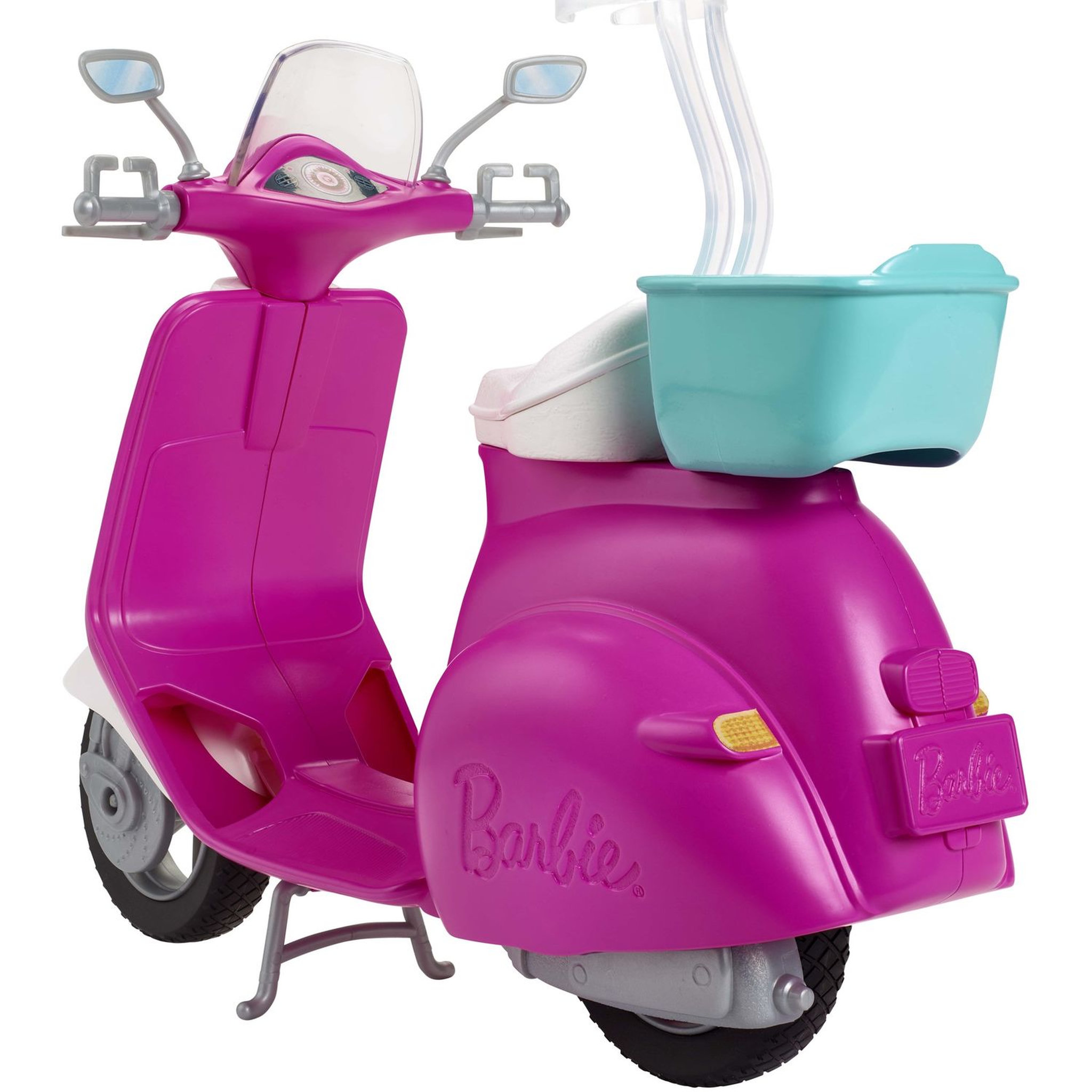 Voir la diapositive 3 : BARBIE Poupée Barbie et son scooter 