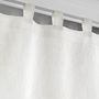 Voir la diapositive 2 : Paris Prix Paire de Voilages  Selena  60x90cm Blanc