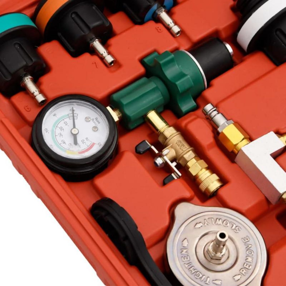 VIDAXL Testeur de pression système de refroidissement 52x40,5x9,5 cm