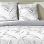 Voir la diapositive 3 : Home collection Parure housse de couette 100% coton 51 mikano