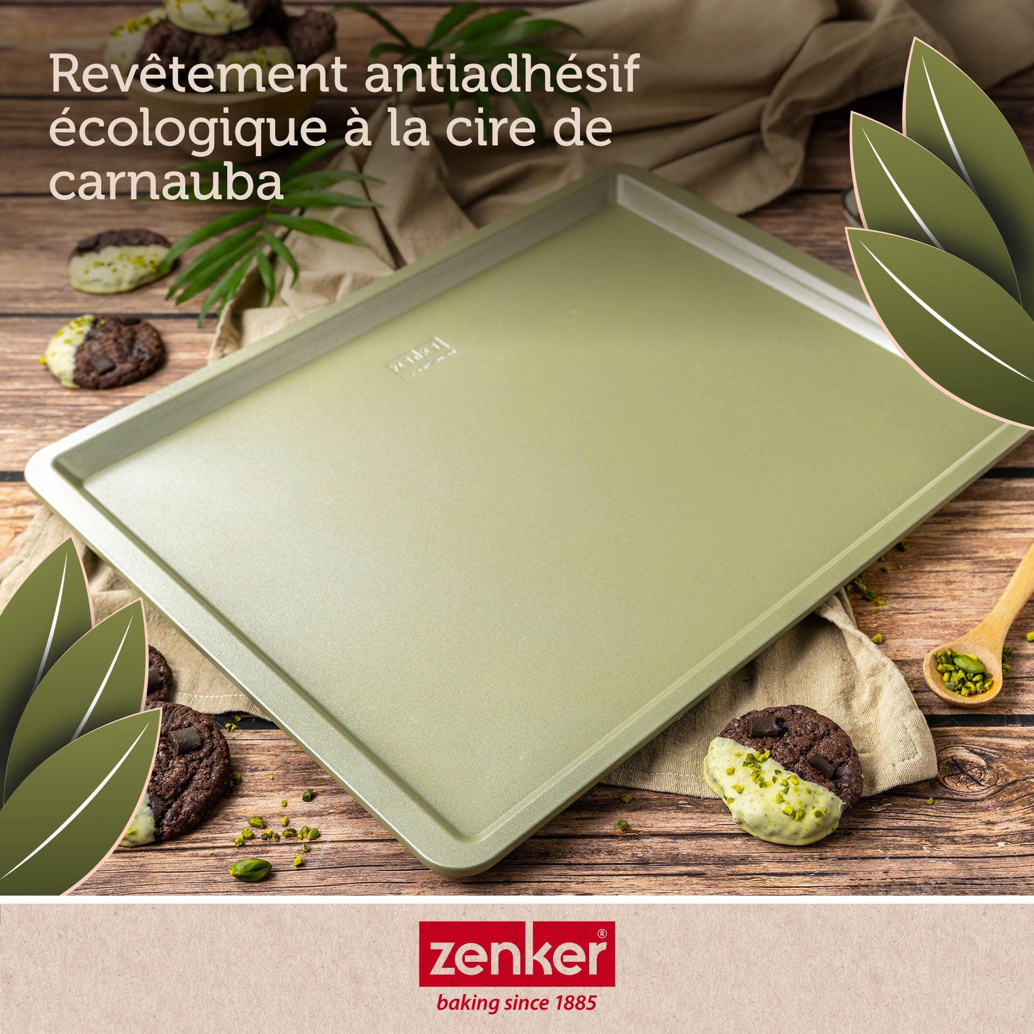 Voir la diapositive 6 : ZENKER Plaque à pâtisserie 42 x 32 cm zenker green vision