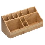 Body beauty Organiseur Tiroir 10 Compartiments  Wood  23cm Naturel