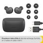 Voir la diapositive 5 : Jabra Ecouteurs Elite 4 Gris