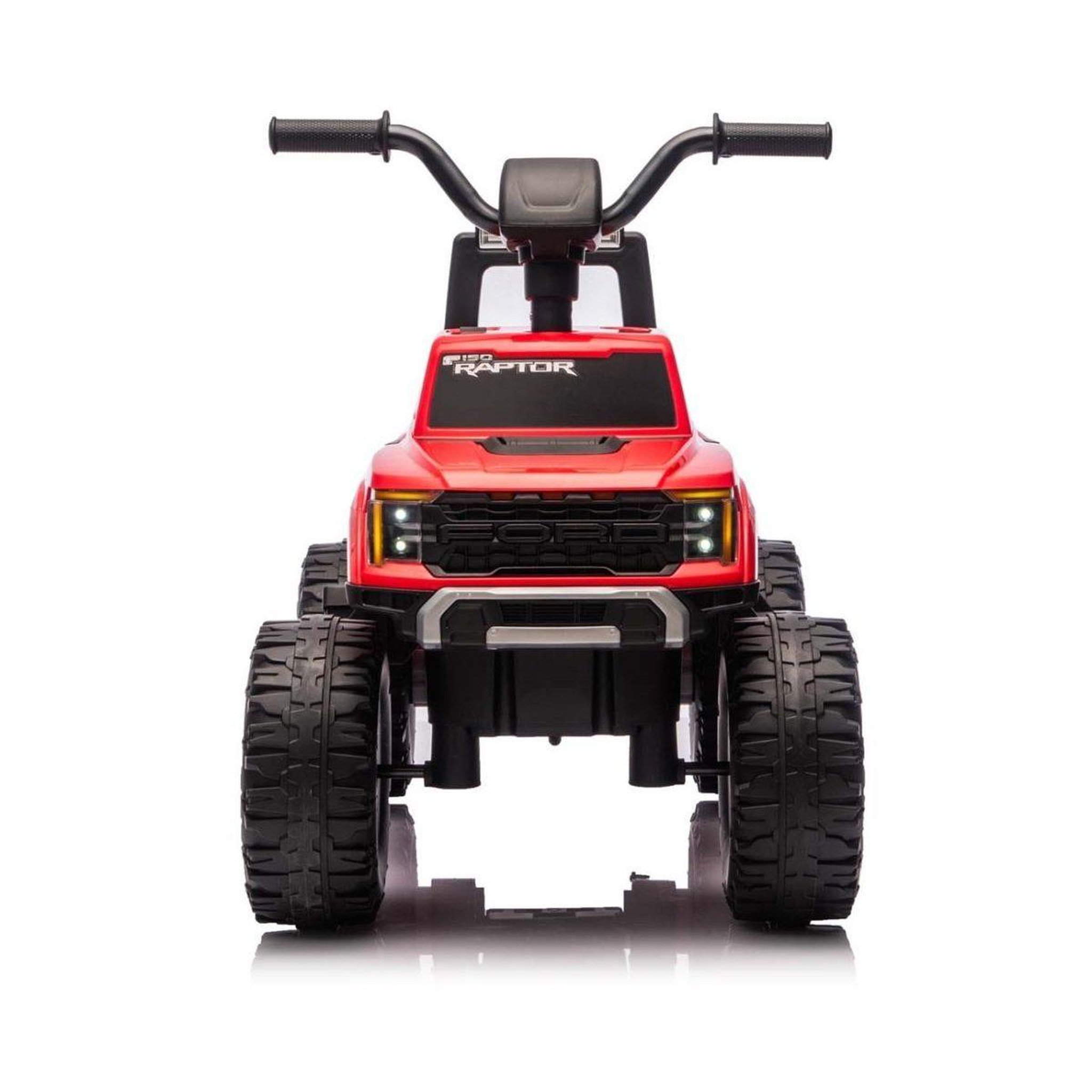 Voir la diapositive 5 : MILLY MALLY Voiture électrique  ford f-150 raptor rouge - 2 moteurs