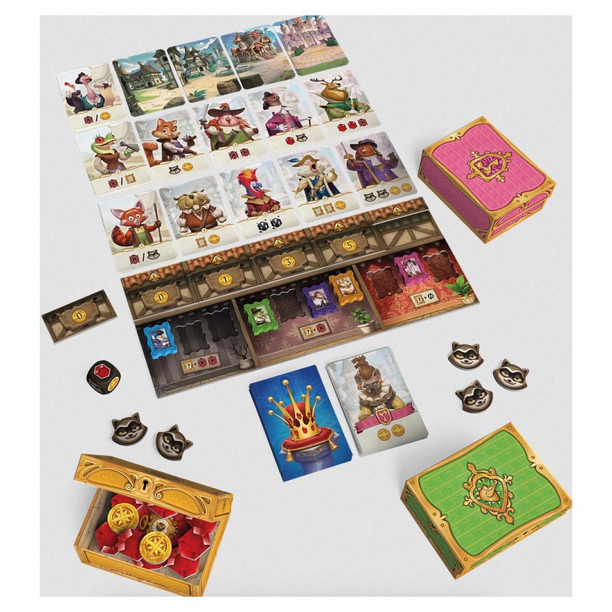 Voir la diapositive 2 : Cocktail Games For a Crown - coups et fourberies