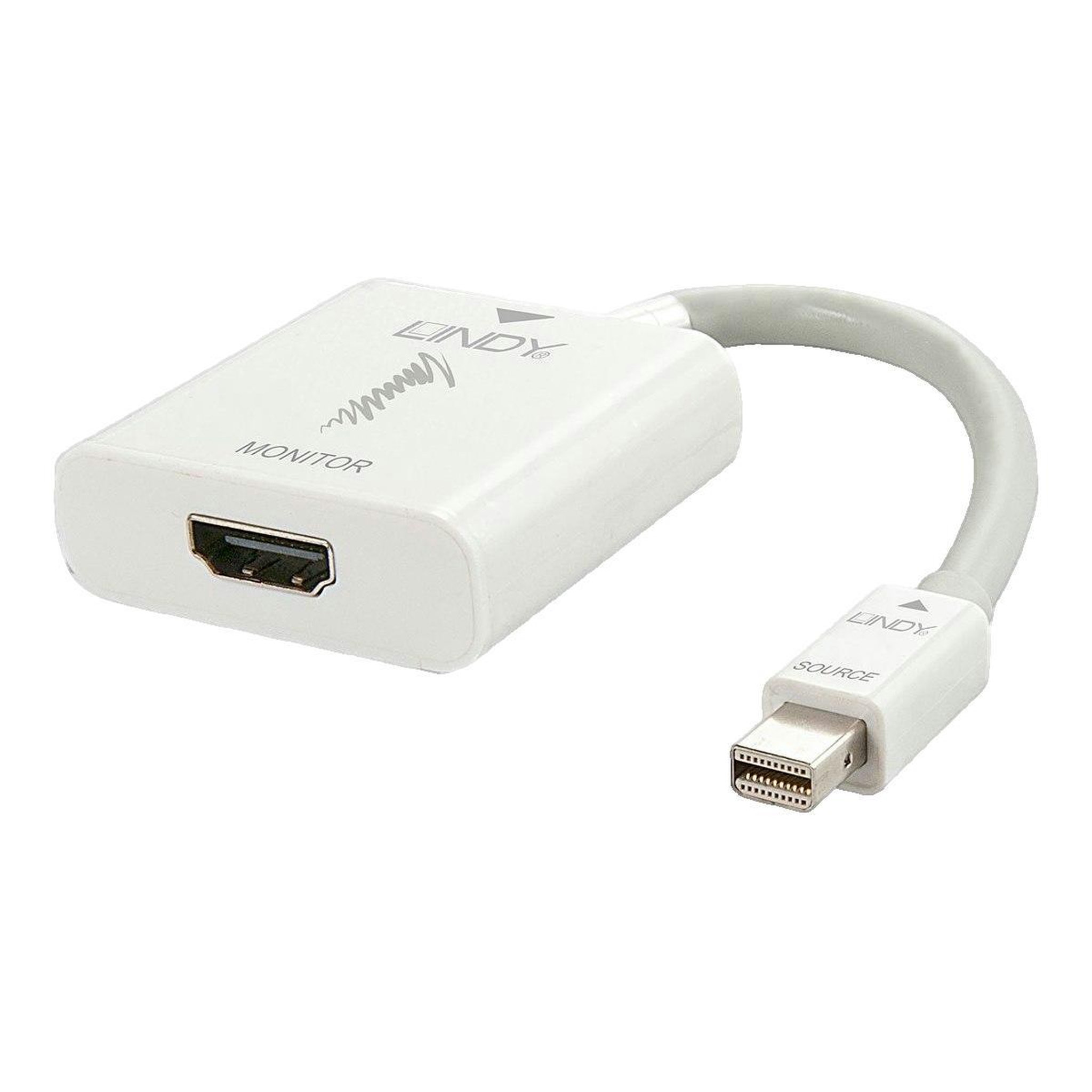 LINDY Adaptateur Mini DisplayPort vers HDMI Lindy 4002888410694 blanc