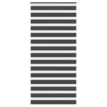 VIDAXL Store zebre noir 95x200 cm largeur du tissu 90,9 cm polyester