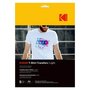 Voir la diapositive 1 : Kodak Papier d impression Kodak Papier transfert textile clair t shirt, 5 feuilles, compatible avec toutes les imprimantes à jet d e