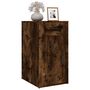 Voir la diapositive 4 : VIDAXL Armoire de bureau Chene fume 40x49x75 cm Bois d'ingenierie