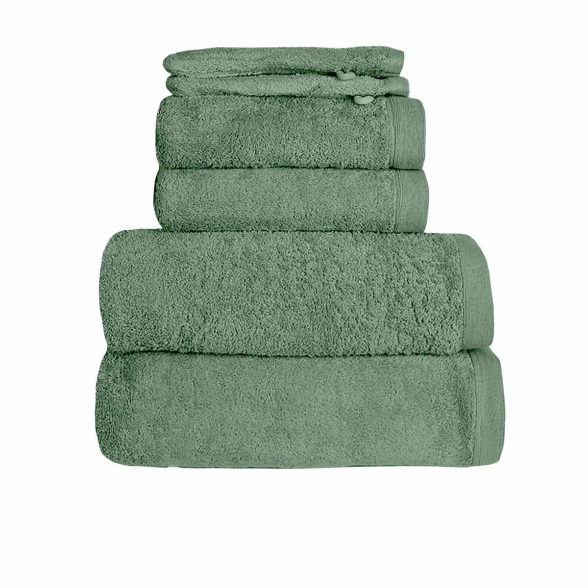 Sensei Maison Ensemble de bain 6 pièces 500 g/m² STUDIO (2 draps de douche +2 serviettes de toilette + 2 gants)