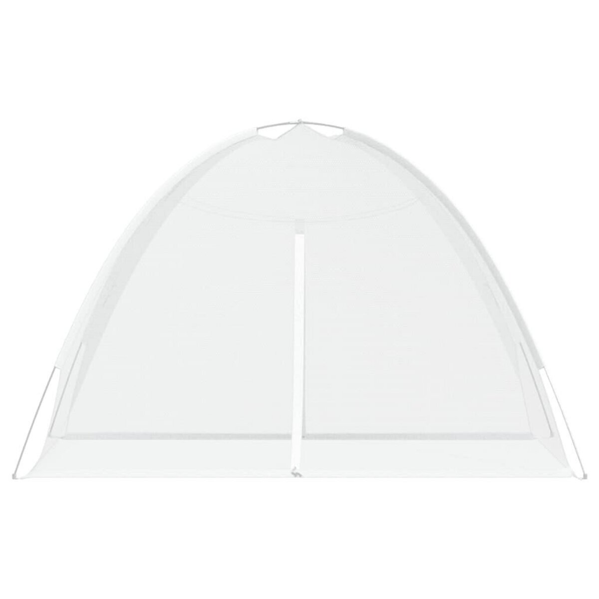 VIDAXL Moustiquaire mongole avec portes 220 maille blanc 200x120x130cm