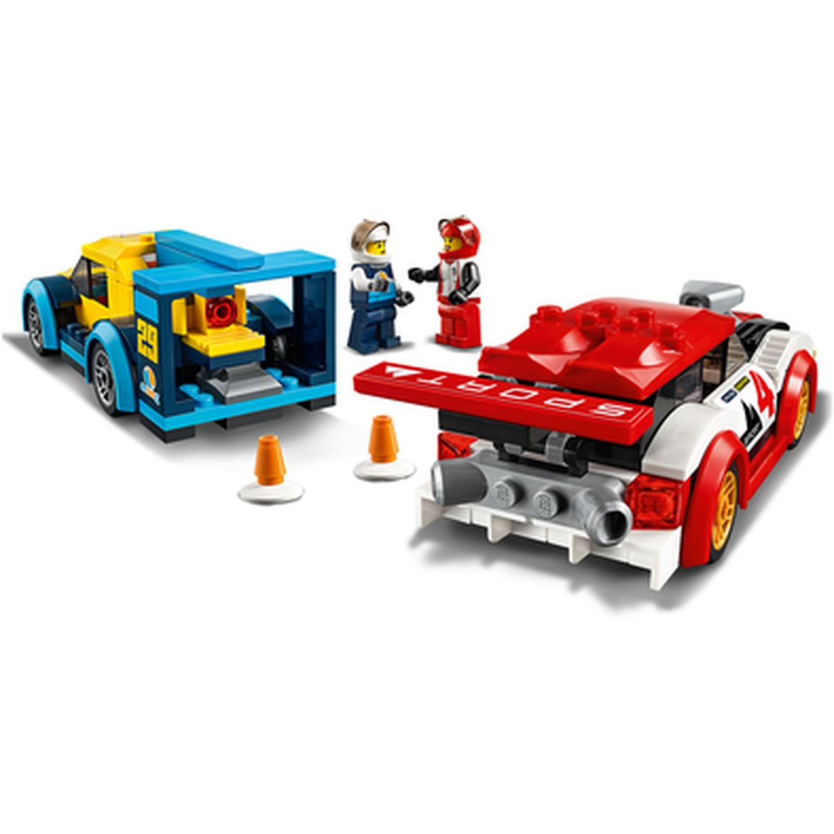 LEGO City 60256-Les Voitures de Courses