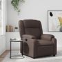 Voir la diapositive 1 : VIDAXL Fauteuil inclinable Marron Similicuir