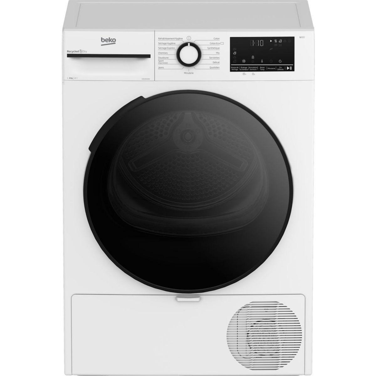 Beko Sèche linge pompe à chaleur D3H29D93WC