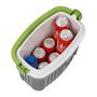 Voir la diapositive 3 : Eda Glaciere Iceberg 8 L gris galet et vert matcha
