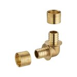 CENTRALE BRICO Coudes glissement per diametre 16 lot de 10