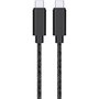 ADEQWAT Câble USB C vers USB-C 2M Noir 100W
