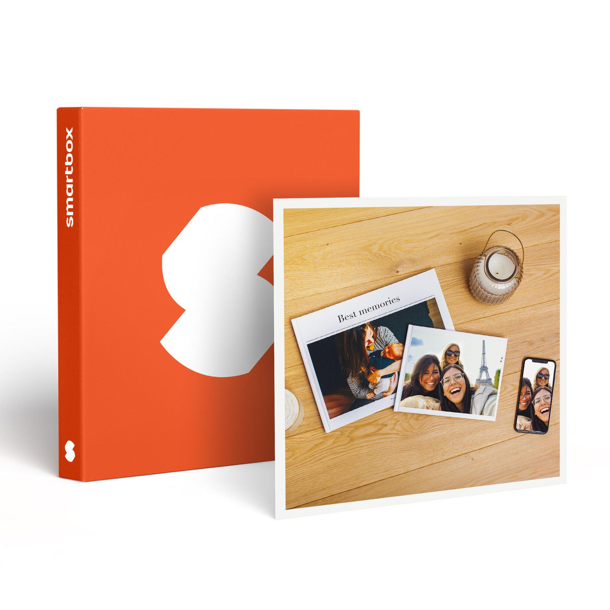 Smartbox Mini album photo Cheerz personnalisé avec vos photos - Coffret Cadeau Multi-thèmes