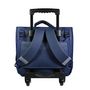 Voir la diapositive 4 : Bagtrotter Bagtrotter Cartable à roulettes 38 cm Lili Lou Bleu