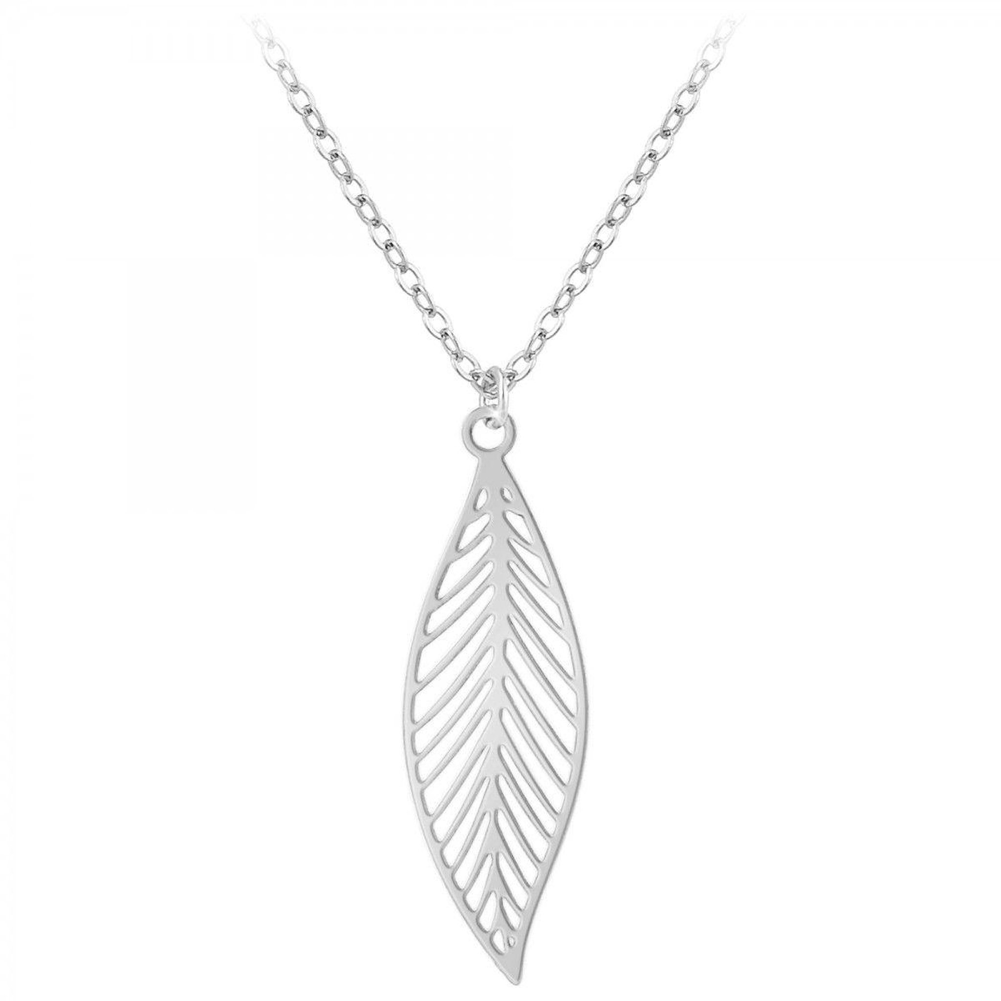 SC CRYSTAL Collier feuille par SC Crystal