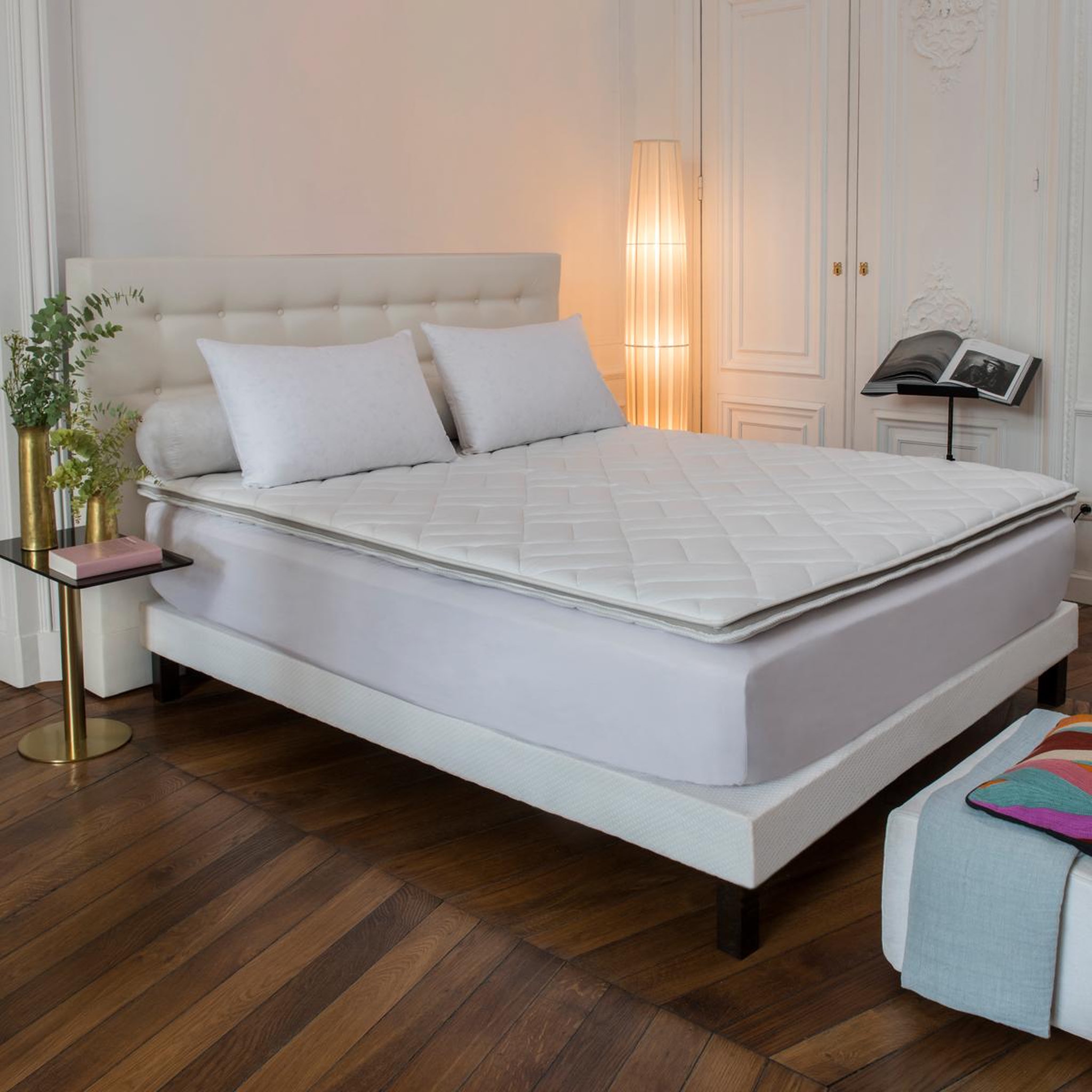 Voir la diapositive 1 : DODO Surmatelas luxe à mémoire de forme