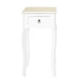 Voir la diapositive 4 : Paris Prix Lot de 2 Sellettes  Victoria  75cm Blanc