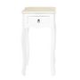 Voir la diapositive 4 : Paris Prix Lot de 2 Sellettes  Victoria  75cm Blanc