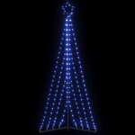 VIDAXL Guirlande de sapin de Noël 339 LED bleu 187 cm