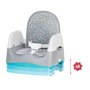 Voir la diapositive 3 : BADABULLE Rehausseur de chaise Confort Home & Go - Grey