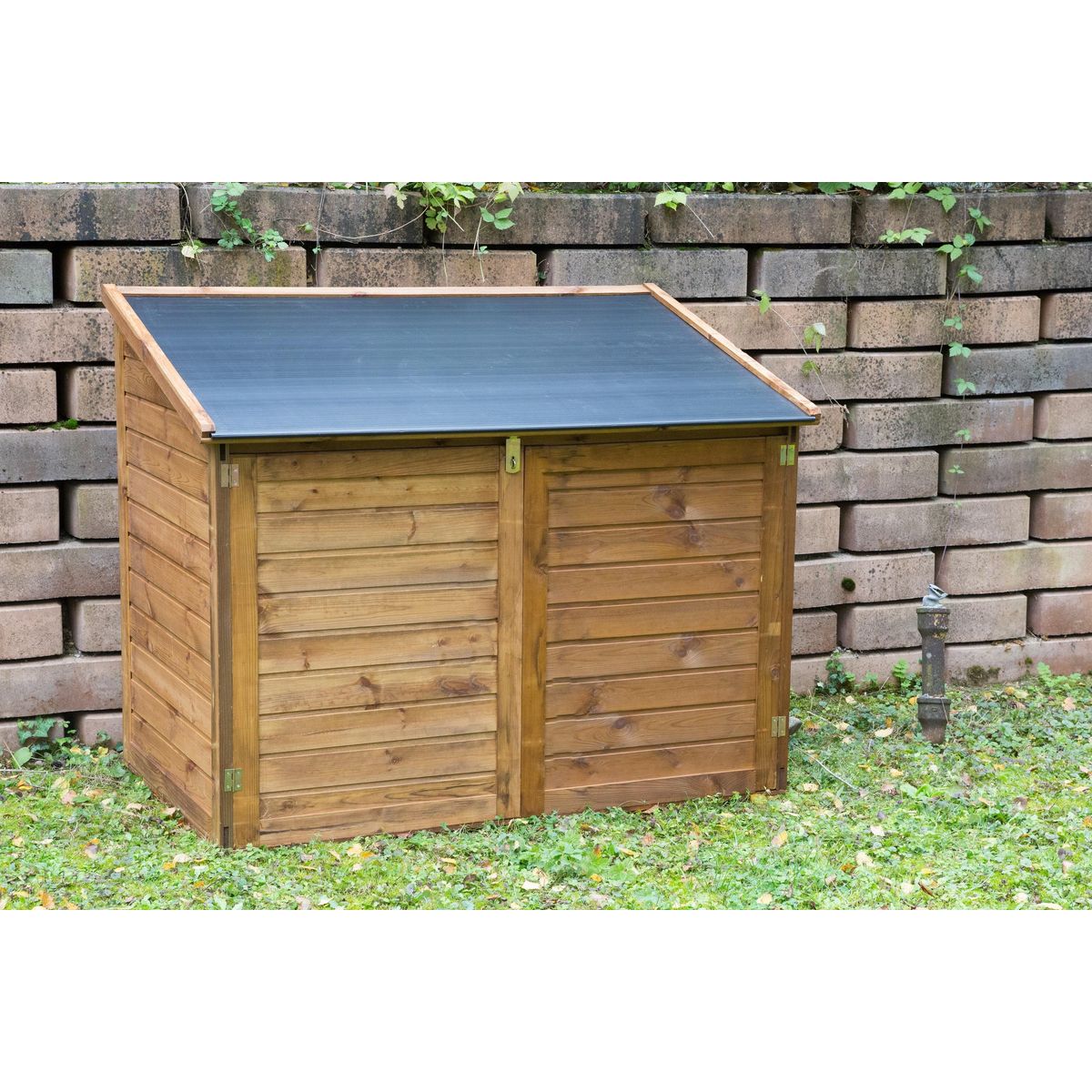 Coffre de rangement jardin bois - 1200L - TROCADERO