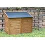 Voir la diapositive 4 : Coffre de rangement jardin bois - 1200L - TROCADERO