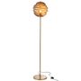 Voir la diapositive 2 : Paris Prix Lampadaire en Verre  Ruche  156cm Marron