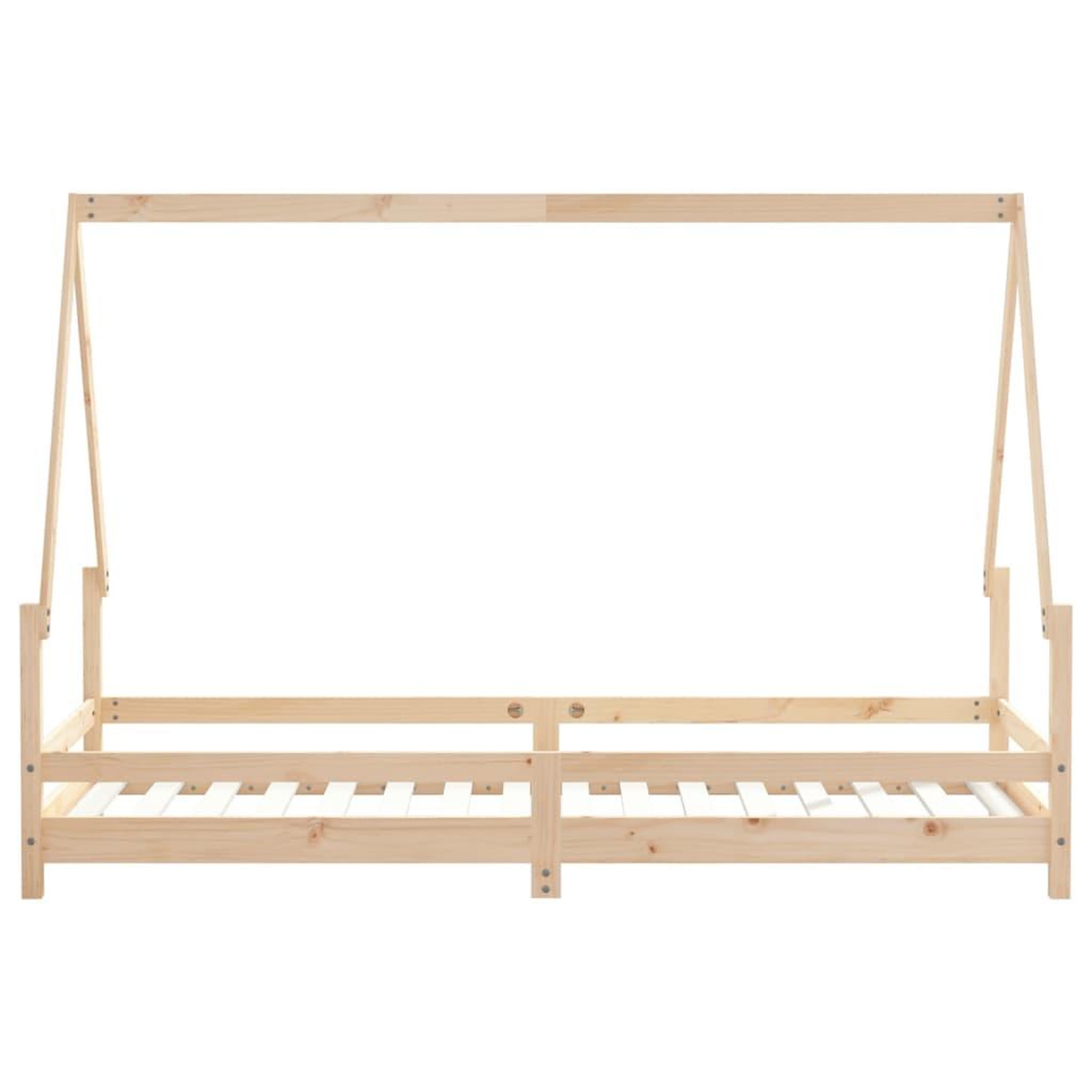 Voir la diapositive 5 : VIDAXL Cadre de lit pour enfants 80x200 cm bois de pin massif